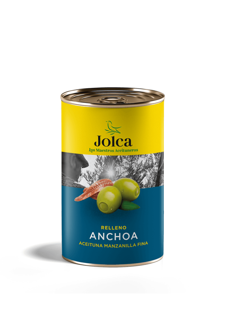 Aceituna Rellenas de Anchoa Jolca 300gr