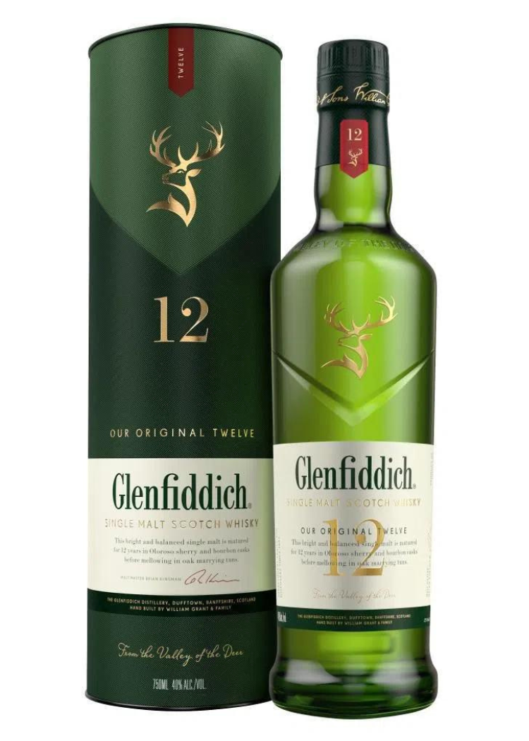 Glenfiddich 12 Años 750ml