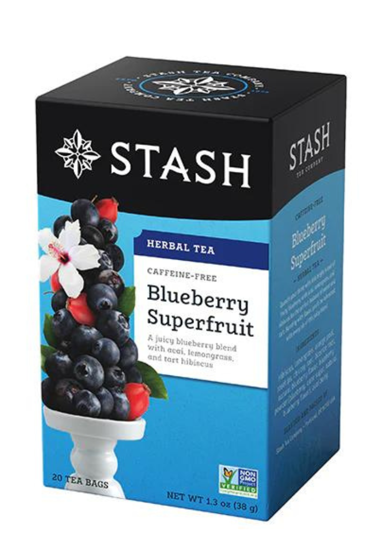 Té Stash Blueberry Superfruit 38gr x20und
