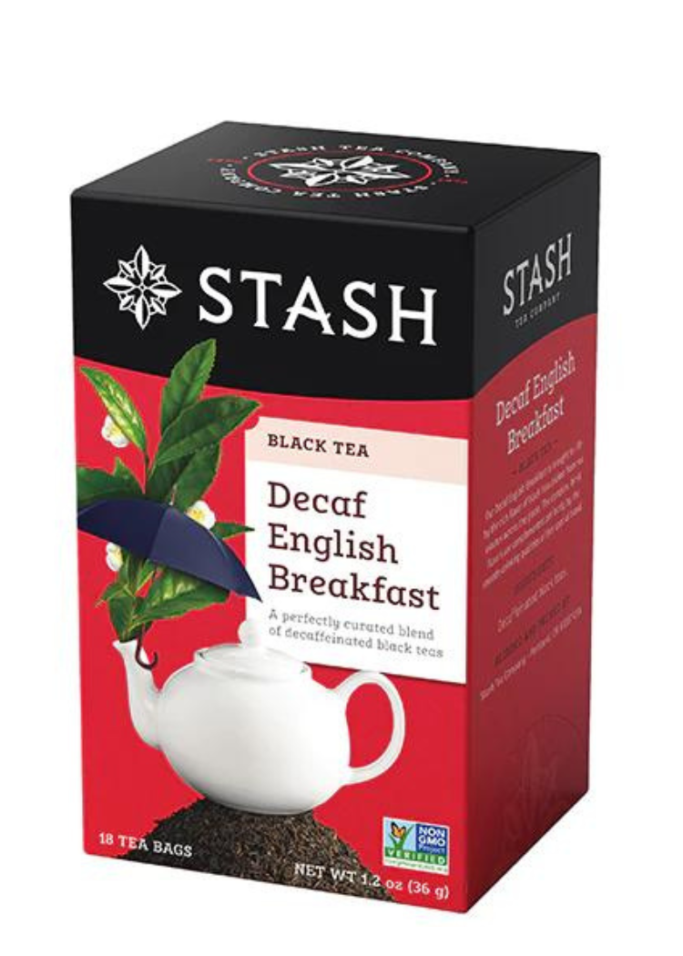 Té Stash Decaf English Breakfast 36gr x18und