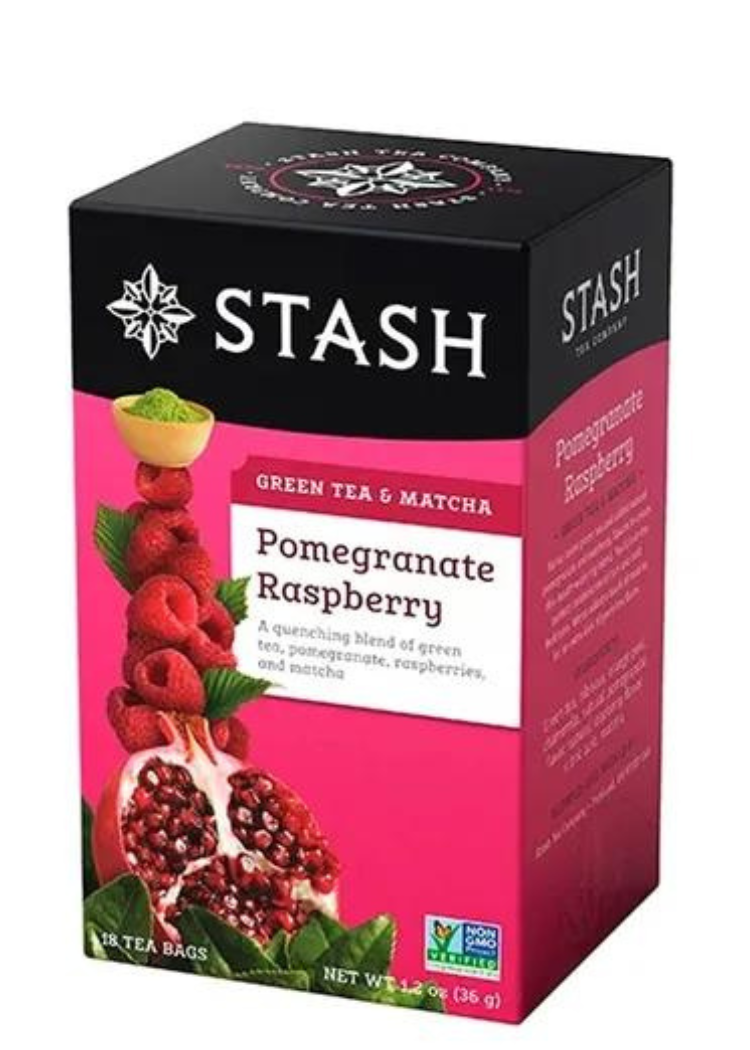 Té Stash Pomegranate Raspberry 36gr x18und