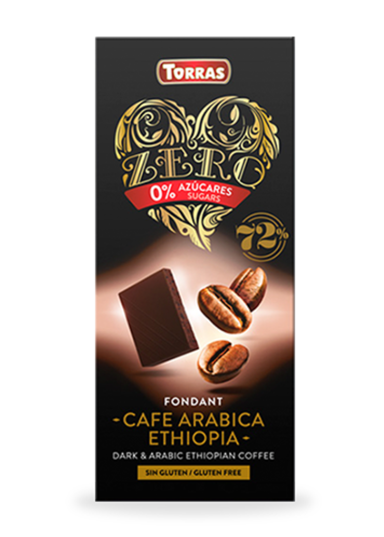 Torras Zero Negro y Café arabica ethiopia 100 gr