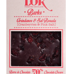 Lok Barks Arandanos y Sal Rosada 70% 85gr